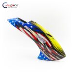 Canomod Airbrushed Fiberglass Canopy for XLPower Nimbus 550 (USA)