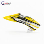 Canomod Airbrushed Fiberglass Canopy for XLPower Stratos 200 A1 (YELLOW)