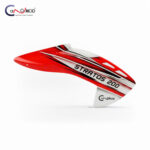 Canomod Airbrushed Fiberglass Canopy for XLPower Stratos 200 A1 (RED)