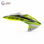 Canomod Airbrushed Lexan Canopy for XLPower Stratos 200 A2 (GREEN)
