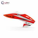 Canomod Airbrushed Fiberglass Canopy for XLPower Stratos 200 A2 (RED)
