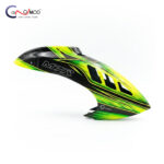 Canomod Airbrushed Fiberglass Canopy for OMPHOBBY M7R (VENOM GREEN)