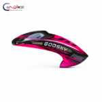 Canomod Airbrushed Carbon Fiber Canopy for Goosky RS5/RS6 (FLORESCENT PINK)