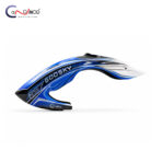 Canomod Airbrushed Fiberglass Canopy for Goosky RS7 Ultra (OCEAN ICE) - Image 2