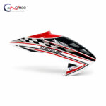 Canomod Airbrushed Fiberglass Canopy for XLPower Stratos 200 (RACING)