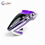 Canomod Airbrushed Fiberglass Canopy for XLPower Stratos 200 (RACING PURPLE) - Image 2