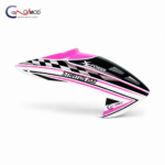 Canomod Airbrushed Lexan Canopy for XLPower Stratos 200 (RACING PINK)