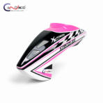 Canomod Airbrushed Fiberglass Canopy for XLPower Stratos 200 (RACING PINK) - Image 2