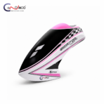 Canomod Airbrushed Fiberglass Canopy for XLPower Specter 700V2 Ultimate (RACING PINK) - Image 2
