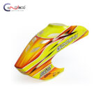 Canomod Airbrushed Lexan Canopy for Goosky S2 Ultra (NEON FLAME) - Image 2
