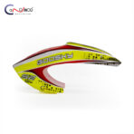 Canomod Airbrushed Lexan Canopy for Goosky S2 Ultra (LIME INFERNO) - Image 3