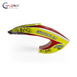 Canomod Airbrushed Lexan Canopy for Goosky S2 Ultra (LIME INFERNO)