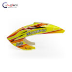 Canomod Airbrushed Lexan Canopy for Goosky S2 Ultra (NEON FLAME) - Image 3