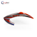Canomod Airbrushed Fiberglass Canopy for Goosky RS7 (CRIMSON GLACIER) - Image 3