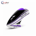 Canomod Airbrushed Fiberglass Canopy for XLPower Specter 700V2 Ultimate (RACING PURPLE) - Image 2